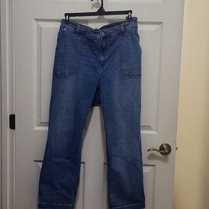 Lane Bryant, 28w, light wash